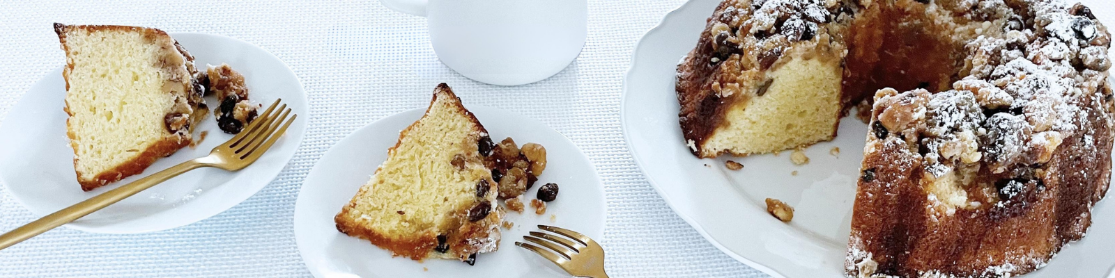 Passover Sour Cream Coffee Cake